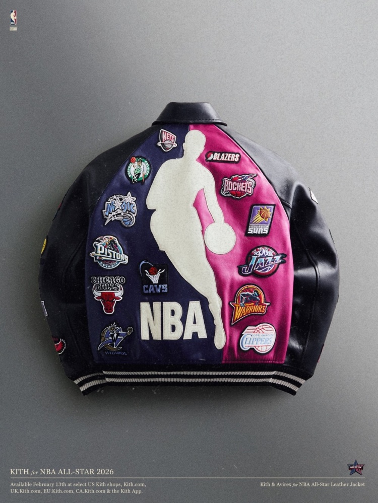 星空电竞官方网站-卡特麦迪演绎!潮流店铺Kith联名NBA单品 致敬2001年全明星众将